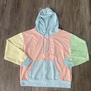 Colorblock hoodie /sweatshirt